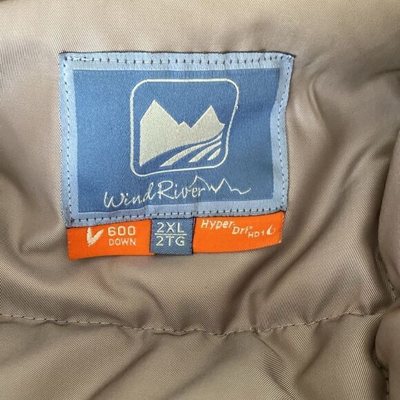 Wind River Down Puffer Coat Aubergine Purple - Picture 8 of 13